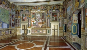 Palazzo dei Priori - Sala Regia Affreschi di Baldassarre Croce 1588
