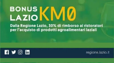 Bonus Lazio km 0, un sostegno ai ristoratori e a tutta la filiera agroalimentare