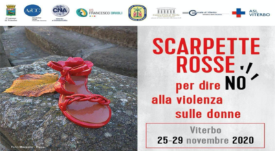 Scarpette Rosse, una testimonianza d’arte contro la violenza sulle donne. L’iniziativa è stata realizzata con la collaborazione della CNA