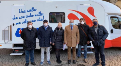 Autoemoteca Avis in piazza del Plebiscito, il presidente del gruppo donatori in consiglio comunale Merli: “Raccolte 17 sacche di sangue. Tre nuovi donatori”