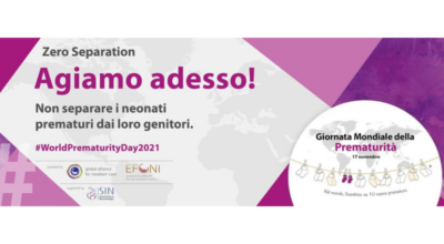 Giornata mondiale della prematurità, Palazzo Papale si illumina di viola