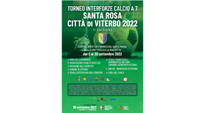 Torneo interforze calcio a 7 Santa Rosa Città di Viterbo