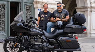 Route21, fa tappa a Viterbo il giro d’Italia in moto con i ragazzi Down