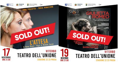 L’Attesa e Giulietta e Romeo sono sold out