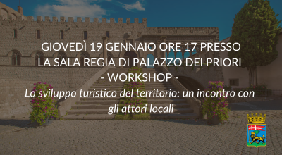 Un workshop per parlare dello sviluppo turistico del territorio