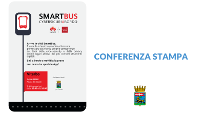Conferenza stampa di presentazione del progetto SmartBus, lunedì 3 aprile alle ore 11, a piazza dei Caduti