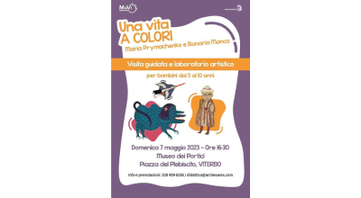 Una vita a colori- laboratorio didattico domenica 7 maggio alle 16.30 presso il Museo dei Portici