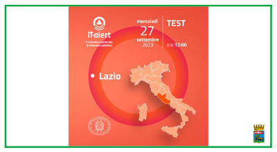 IT-Alert, il 27 settembre la nuova data per il test nel Lazio