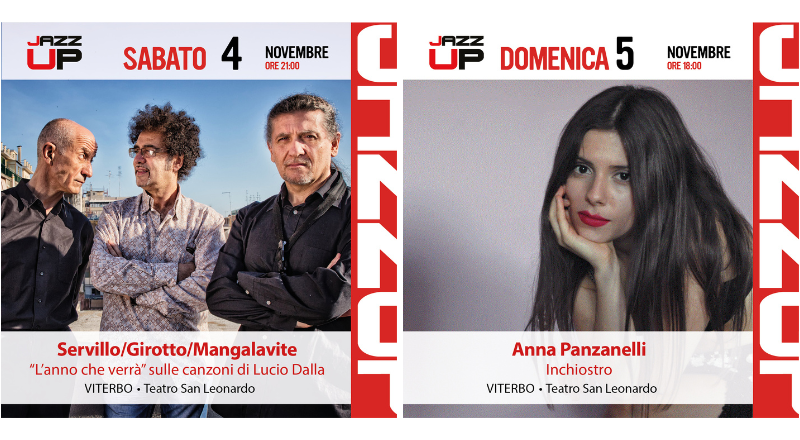 Municipios de ViterboServillo, Girotto y Mangalavite en JazzUp Festival 2023