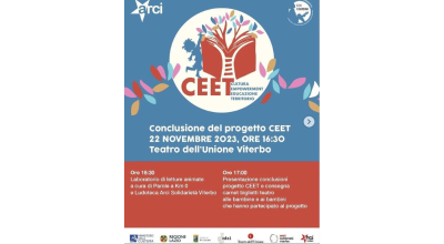 Evento conclusivo progetto CEET. Verso una pedagogia comunitaria  22 novembre dalle ore 16.30 presso il Teatro dell’Unione
