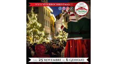 Viterbo Christmas Village: al via da domani 25 novembre
