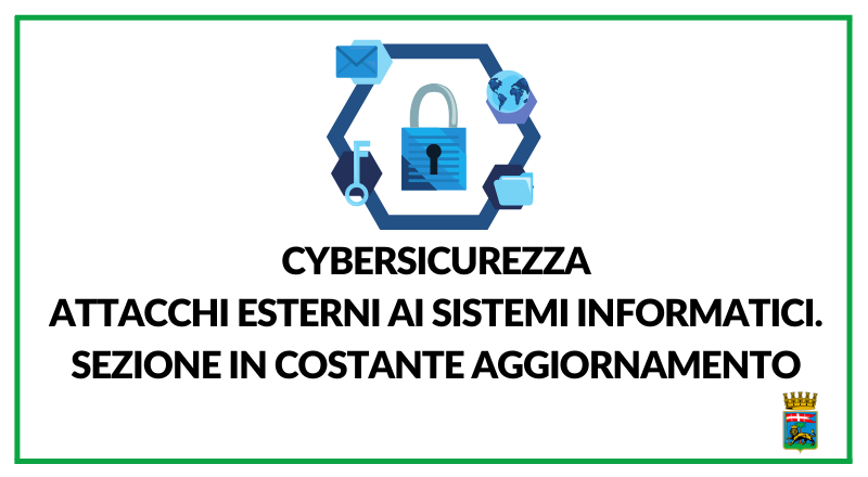 Comune di ViterboCybersicurezza attacchi esterni ai sistemi