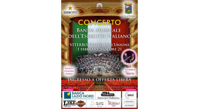 Conferenza stampa Concerto Banda musicale dell’Esercito. Mercoledì 24 gennaio, ore 11 – sala consiliare di Palazzo dei Priori