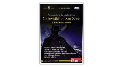 “Gli invisibili di san Zeno”, il direttore di Ombre Festival, Alessandro Maurizi, presenta il suo primo romanzo Mondadori