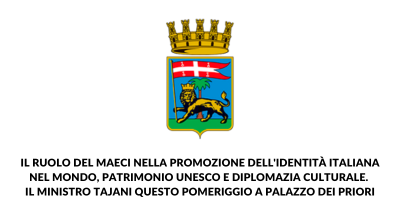 Il ruolo del MAECI nella promozione dell’identità italiana nel mondo, patrimonio Unesco e diplomazia culturale. Il ministro Tajani questo pomeriggio a Palazzo dei Priori