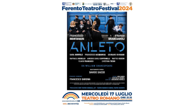 Amleto, mercoledì 17 luglio al teatro romano di Ferento