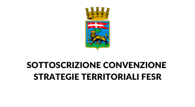 Sottoscrizione convenzione Strategie territoriali FESR. Lunedì 22 luglio, ore 11 – Sala Rossa di Palazzo dei Priori