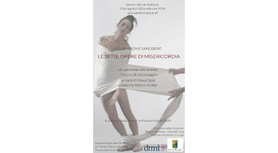 “Le Sette Opere di Misericordia” di Helen Broms Sandberg. Sabato 24 agosto, ore 17.30 – Museo Nazionale Etrusco di Viterbo, Rocca Albornoz