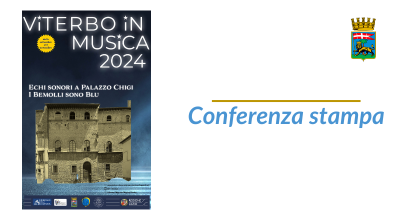 Presentazione Festival “I Bemolli sono Blu”. Giovedì 29 agosto, ore 11 – Palazzo Chigi