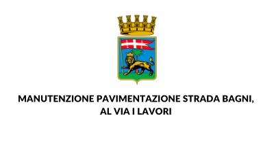 Manutenzione pavimentazione strada Bagni, al via i lavori