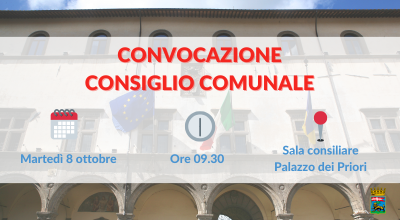 Consiglio comunale, domani 8 ottobre la prossima seduta