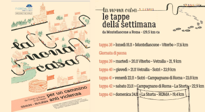 “Il Cammino della Nona Casa”: un viaggio a piedi, antiviolenza, da Cuneo a Roma, per sostenere l’apertura di una nuova casa protetta