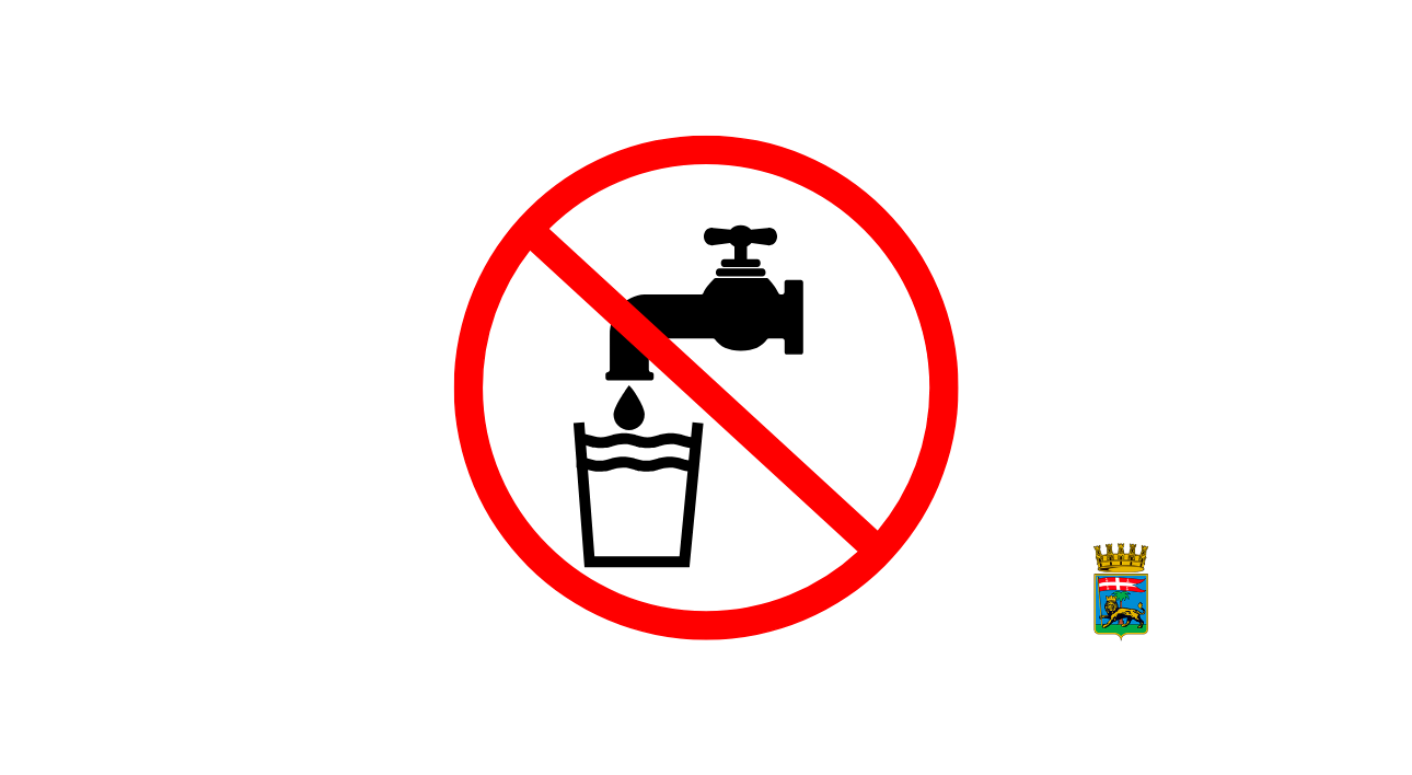 acqua non potabile